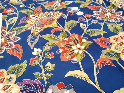 平和屋着物●豪華振袖 駒刺繍 更紗草花文 金彩 正絹 逸品 CABI3196yc