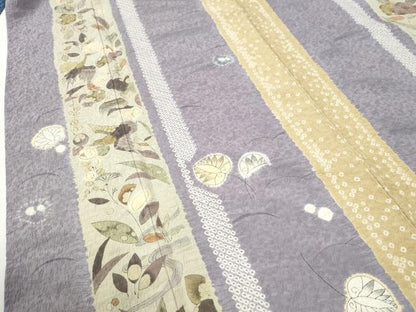 平和屋着物●訪問着　辻が花　絞り　正絹　逸品　CABI3220yc