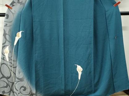 平和屋着物●訪問着　作家物　カラー　暈し染め　正絹　逸品　CABI3222yc