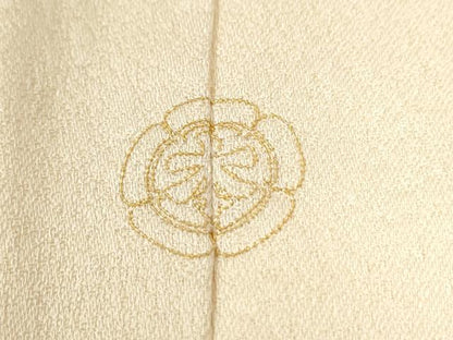 平和屋着物●訪問着　田畑浩平　枝花文　暈し染め　金彩　正絹　逸品　CABI3234yc