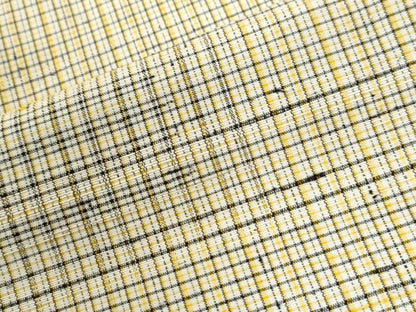 平和屋着物●上質な紬　格子　正絹　逸品　未使用　CABI3242yc