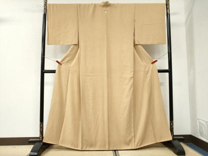 平和屋着物●江戸小紋　鮫小紋柄　正絹　逸品　CABI3244yc