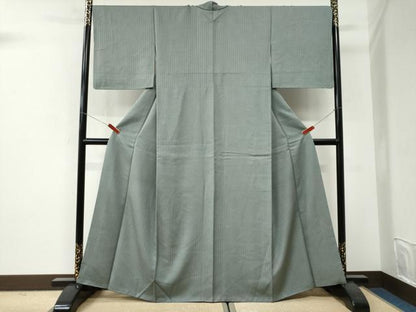 平和屋着物●江戸小紋　鮫小紋柄　正絹　逸品　CABI3267yc