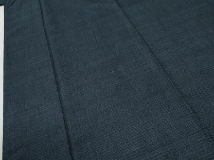 平和屋着物●結城紬　100亀甲　総詰め　正絹　逸品　CABI3272yc