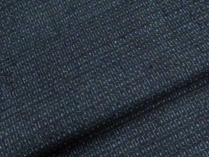 平和屋着物●結城紬　100亀甲　総詰め　正絹　逸品　CABI3272yc