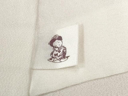 平和屋着物●訪問着　草花文　暈し染め　正絹　逸品　CABI3290yc