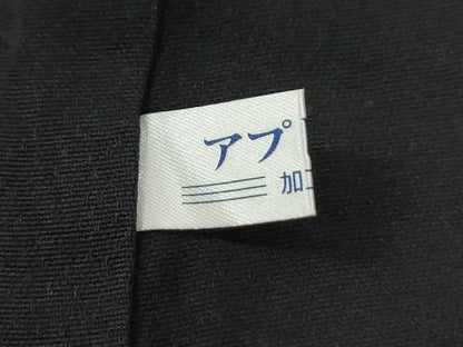 平和屋着物●豪華振袖　竜田川牡丹藤花房　暈し染め　黒地　金彩　正絹　逸品　CABI3298yc