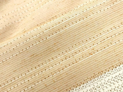 平和屋着物●上質な紬　短冊吉祥文　正絹　逸品　未使用　CABI3328yc