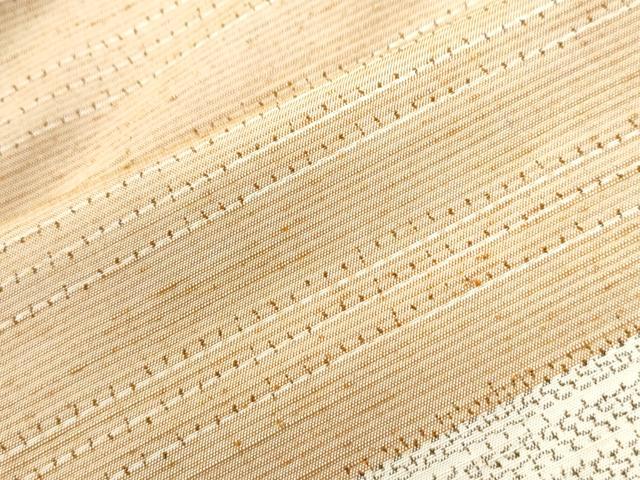 平和屋着物●上質な紬　短冊吉祥文　正絹　逸品　未使用　CABI3328yc