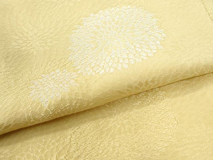 平和屋着物●上質な小紋　菊　正絹　逸品　CABI3329yc