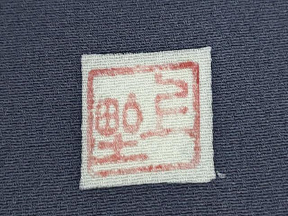 平和屋着物●名門・上野家　四代目 上野真(二代目 上野為二)　訪問着　草花丸文　暈し染め　金糸　正絹　逸品　CABI3337yc