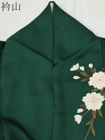 平和屋着物●豪華振袖　孔雀牡丹花文　金彩　正絹　逸品　CABI3357yc