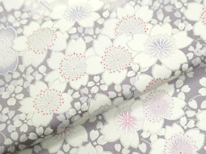 平和屋着物●訪問着　舞桜文　暈し染め　正絹　逸品　CABI3378yc