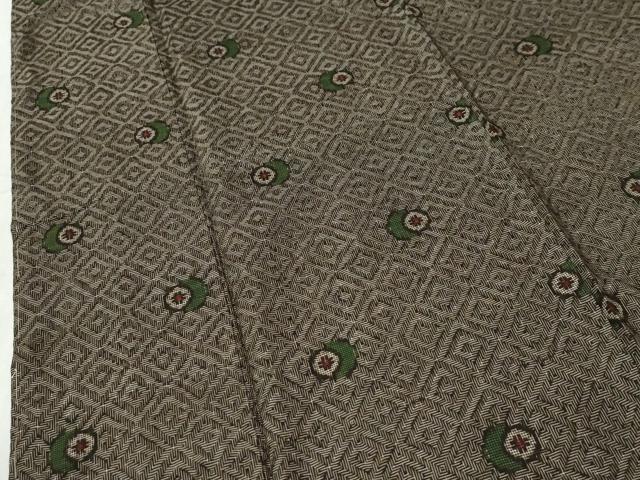 平和屋着物●本場大島紬　龍郷絣　正絹　逸品　未使用　CABI3395yc