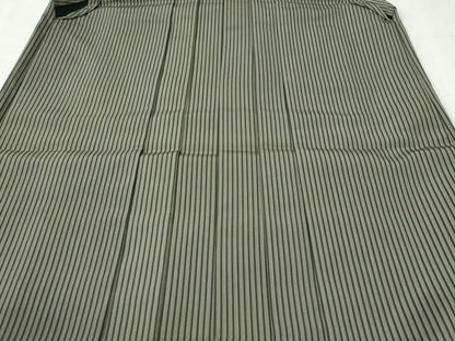 平和屋着物●男性　行灯袴　間道　正絹　逸品　CABI3401yc