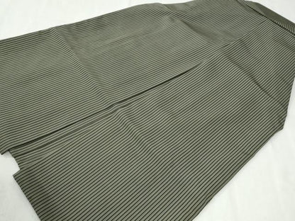 平和屋着物●男性　行灯袴　間道　正絹　逸品　CABI3401yc