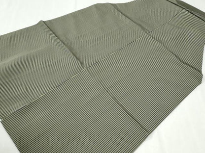 平和屋着物●男性　馬乗り袴　間道　正絹　逸品　CABI3403yc