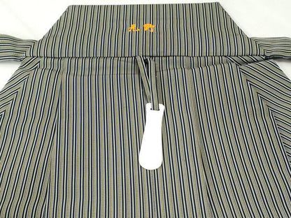 平和屋着物●男性　行灯袴　間道　正絹　逸品　CABI3406yc