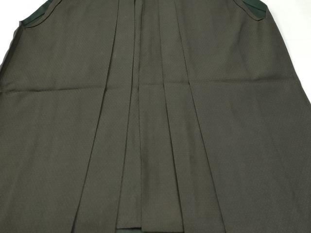 平和屋着物●男性　行灯袴　亀甲文　正絹　逸品　CABI3407yc