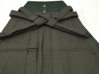 平和屋着物●男性　行灯袴　亀甲文　正絹　逸品　CABI3407yc