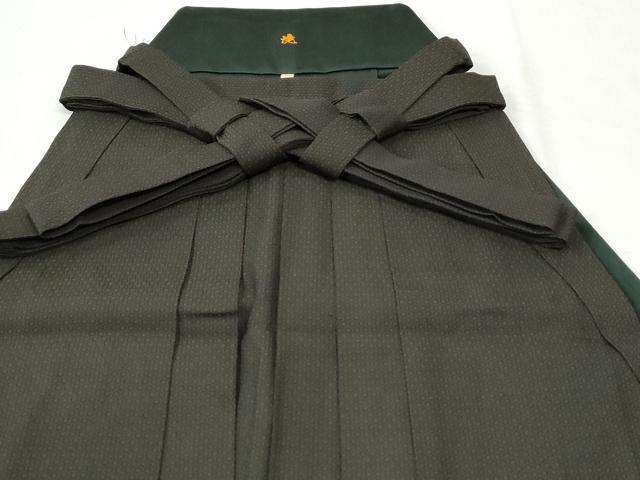 平和屋着物●男性　行灯袴　亀甲文　正絹　逸品　CABI3407yc