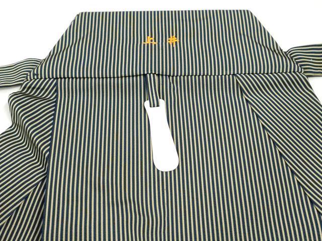 平和屋着物●男性　馬乗り袴　縞　正絹　逸品　CABI3410yc