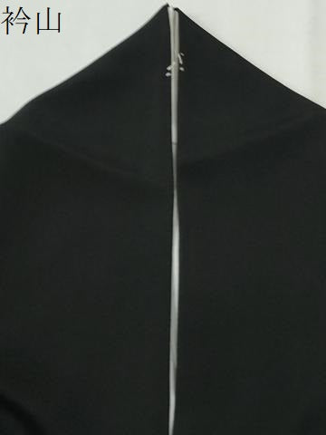 平和屋着物●本加賀友禅作家　鶴見保次　黒留袖　枝菊花文　暈し染め　正絹　逸品　CABI3413yc