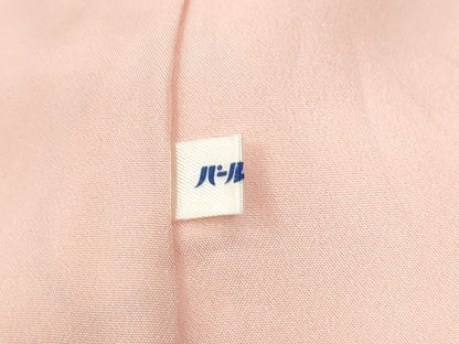 平和屋着物●上質な小紋　地紋起こし　舞花文　反端付き　正絹　逸品　CABI3418yc