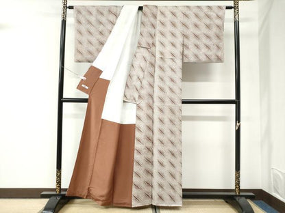 平和屋着物●絞りの開祖　竹田庄九郎　小紋　吉祥文　正絹　逸品　CABI3419yc