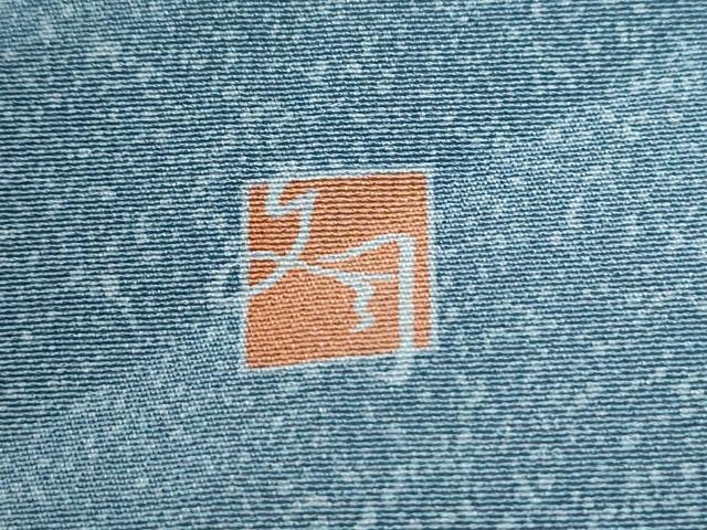 平和屋着物●訪問着　作家物　水辺風景文　シルエット　暈し染め　正絹　逸品　CABI3467yc