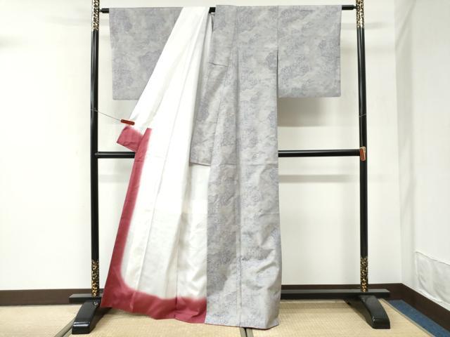 平和屋着物●都喜ヱ門　本場大島紬　7マルキ　総絣　春映の苑　藤絹織物謹製　証紙付き　正絹　逸品　CABI3479yc