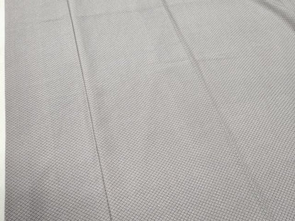 平和屋着物●江戸小紋　保科勝信　菊菱　反端付き　正絹　逸品　CABI3492yc