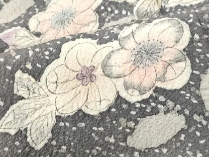 平和屋着物●訪問着　作家物　辻が花　絞り　暈し染め　正絹　逸品　CABI3499yc