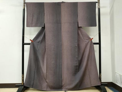 平和屋着物●上質な小紋　霰文　正絹　逸品　CABI3517yc