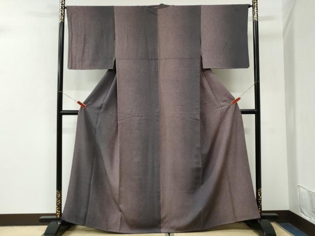 平和屋着物●上質な小紋　霰文　正絹　逸品　CABI3517yc