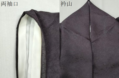 平和屋着物●訪問着　草花文　暈し染め　正絹　逸品　CABI3545yc