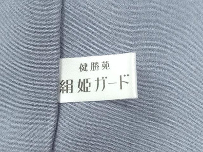 平和屋着物●友禅師・京の名工・伝統工芸士・樽本伊勢蔵 訪問着 琵琶 横笛 暈し染め 金銀彩 健勝苑扱い 正絹 逸品 未使用 CABI3548yc