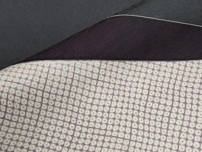 平和屋着物●色留訪問着　福井祐月　刺繍　兎　暈し染め　銀糸　正絹　逸品　CABI3583yc
