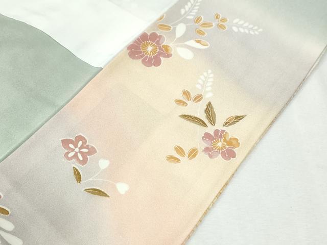 平和屋着物●訪問着　辻が花　暈し染め　金彩　正絹　逸品　CABI3596yc