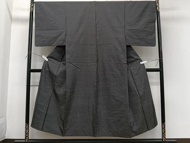 平和屋着物■男性　本場大島紬　80亀甲　総詰め　正絹　逸品　CABI3613xi