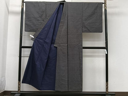 平和屋着物■男性　本場大島紬　80亀甲　総詰め　正絹　逸品　CABI3613xi