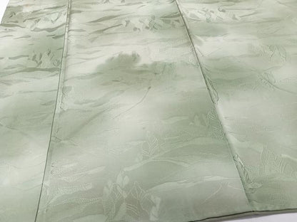 平和屋着物■上質な小紋　遠山風景地紋　暈し染め　正絹　逸品　CABI3620xi