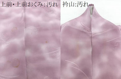 平和屋着物■上質な小紋　枝松地紋　暈し染め　正絹　逸品　CABI3628xi