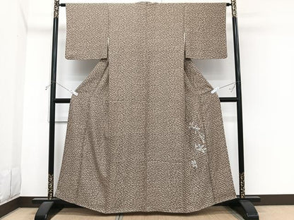 平和屋着物■訪問着　飛鶴文　正絹　逸品　CABI3633xi