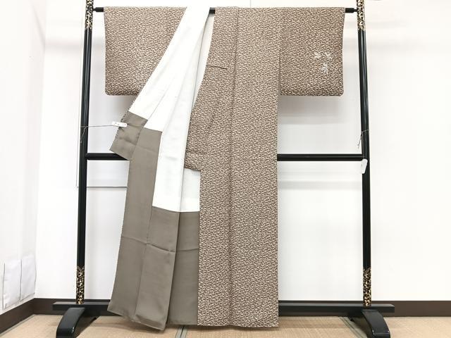 平和屋着物■訪問着　飛鶴文　正絹　逸品　CABI3633xi