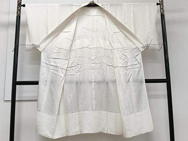 平和屋着物■長襦袢　単衣　流水文　正絹　逸品　CABI3643xi