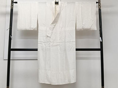 平和屋着物■長襦袢　単衣　流水文　正絹　逸品　CABI3643xi