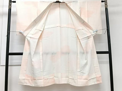 平和屋着物■長襦袢　無双仕立て　雲文　正絹　逸品　CABI3649xi