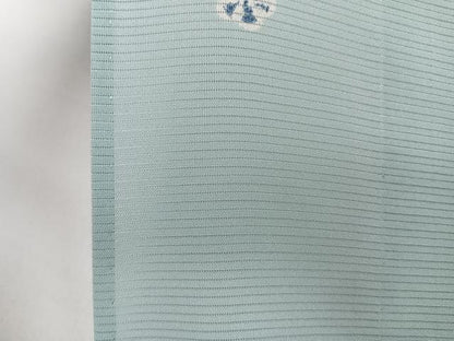 平和屋着物＊夏物　小紋　絽　舞花文　正絹　逸品　CABI3657xi