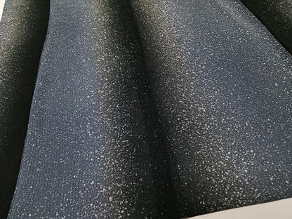 平和屋着物＊夏物　小紋　紗　間道　正絹　逸品　CABI3663xi